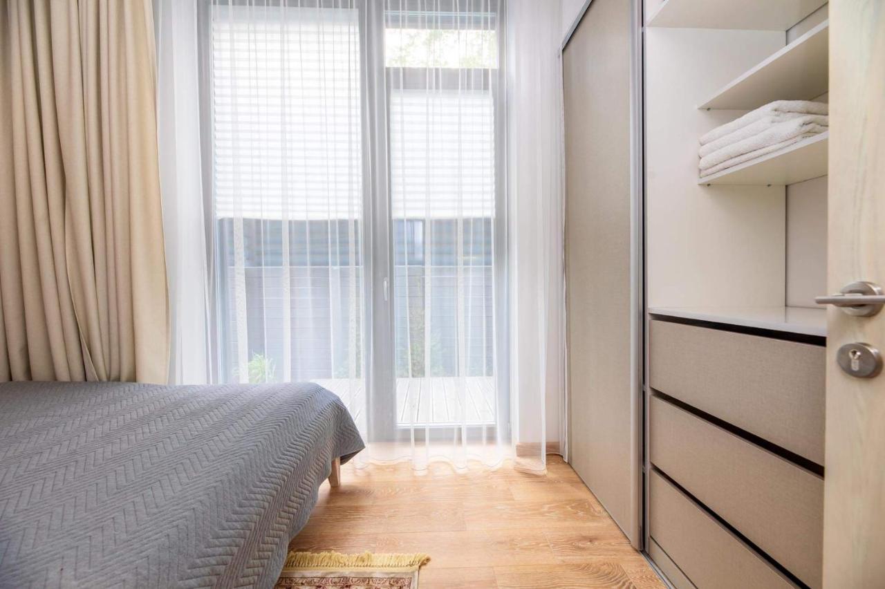 Su Terasa Jaukus Apartamentas, Tik Vienas Palanga Bagian luar foto